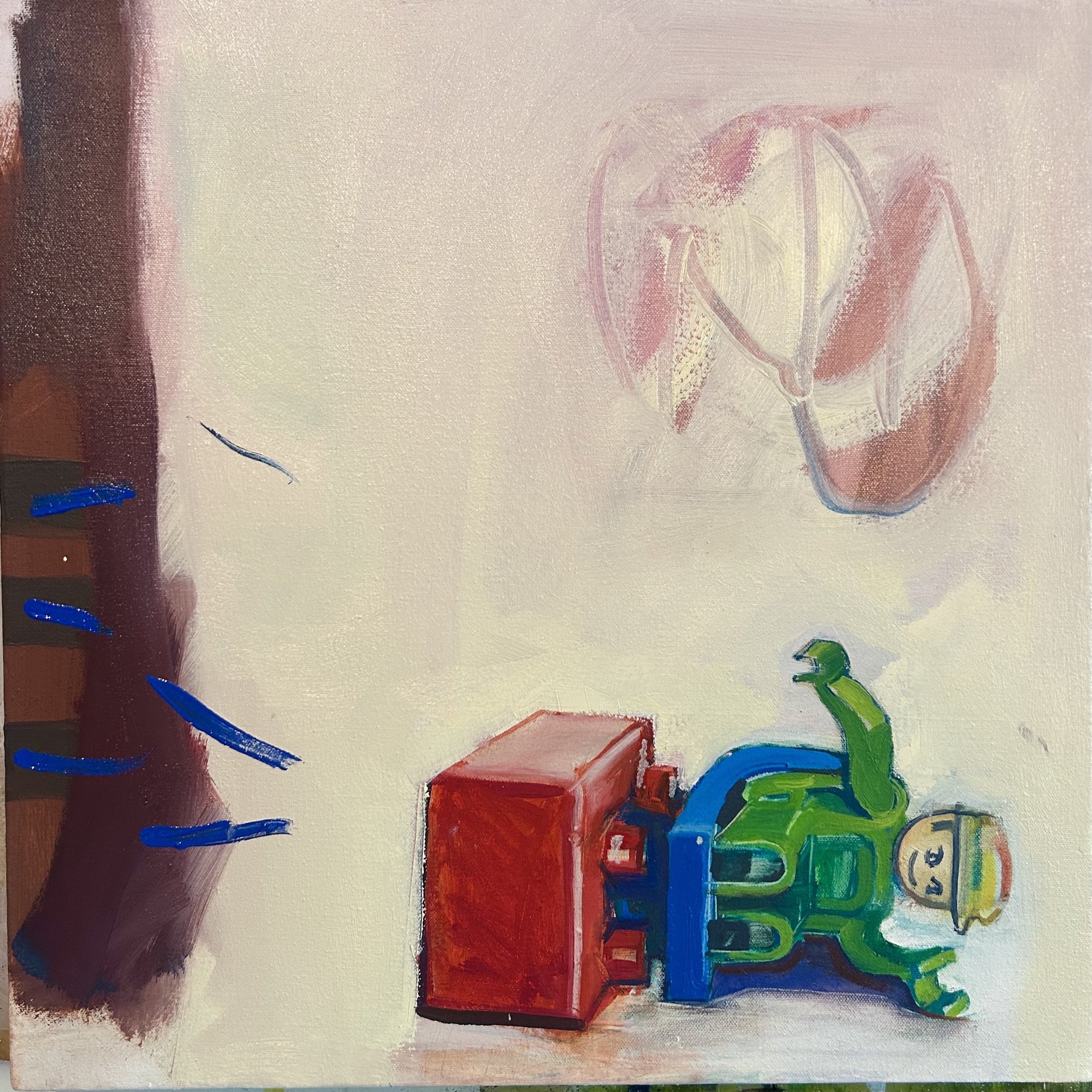 Expressive painting from the Collateral Damage series