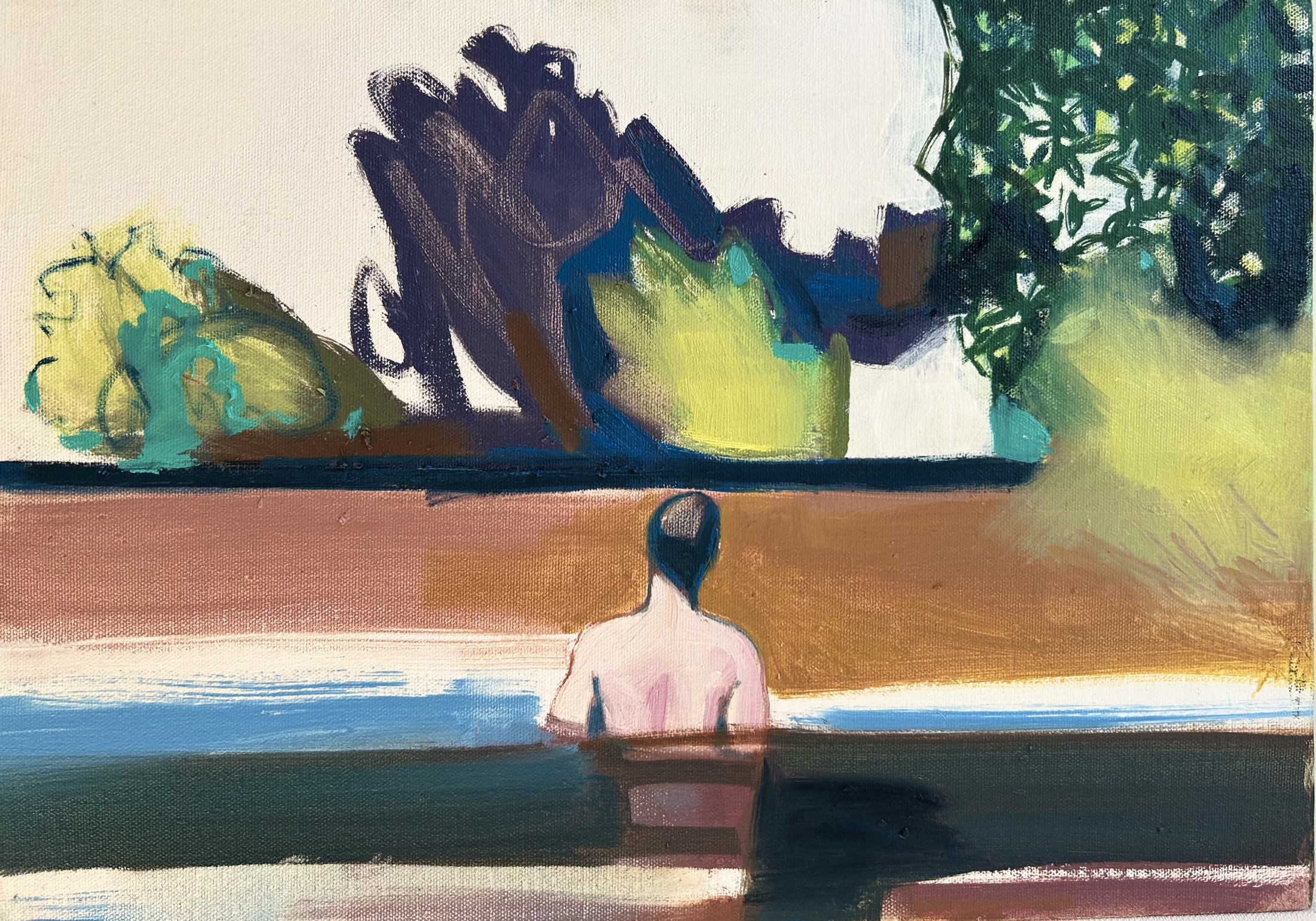 Expressive painting from the Element: Water series