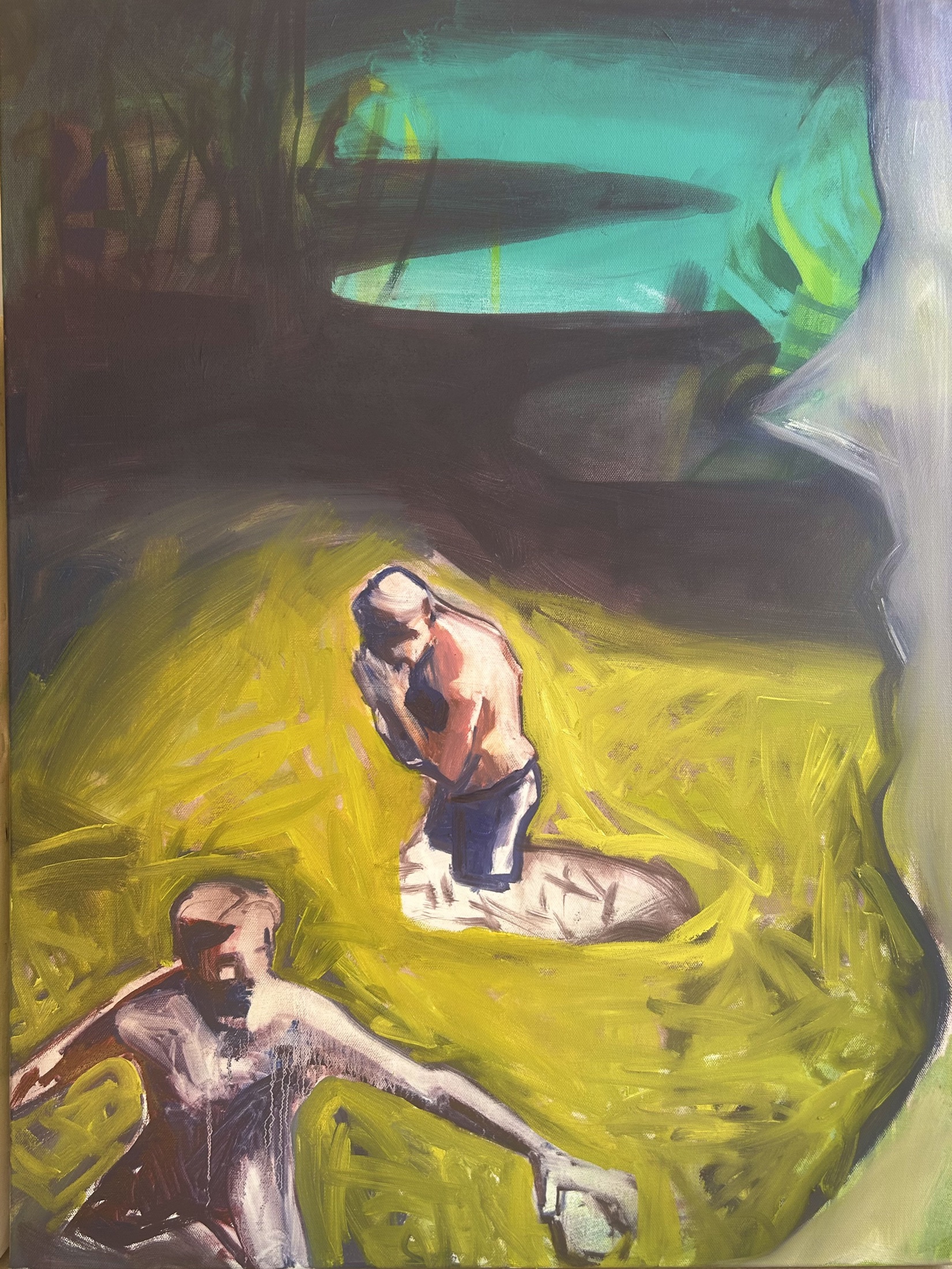 Expressive painting from the Element: Water series