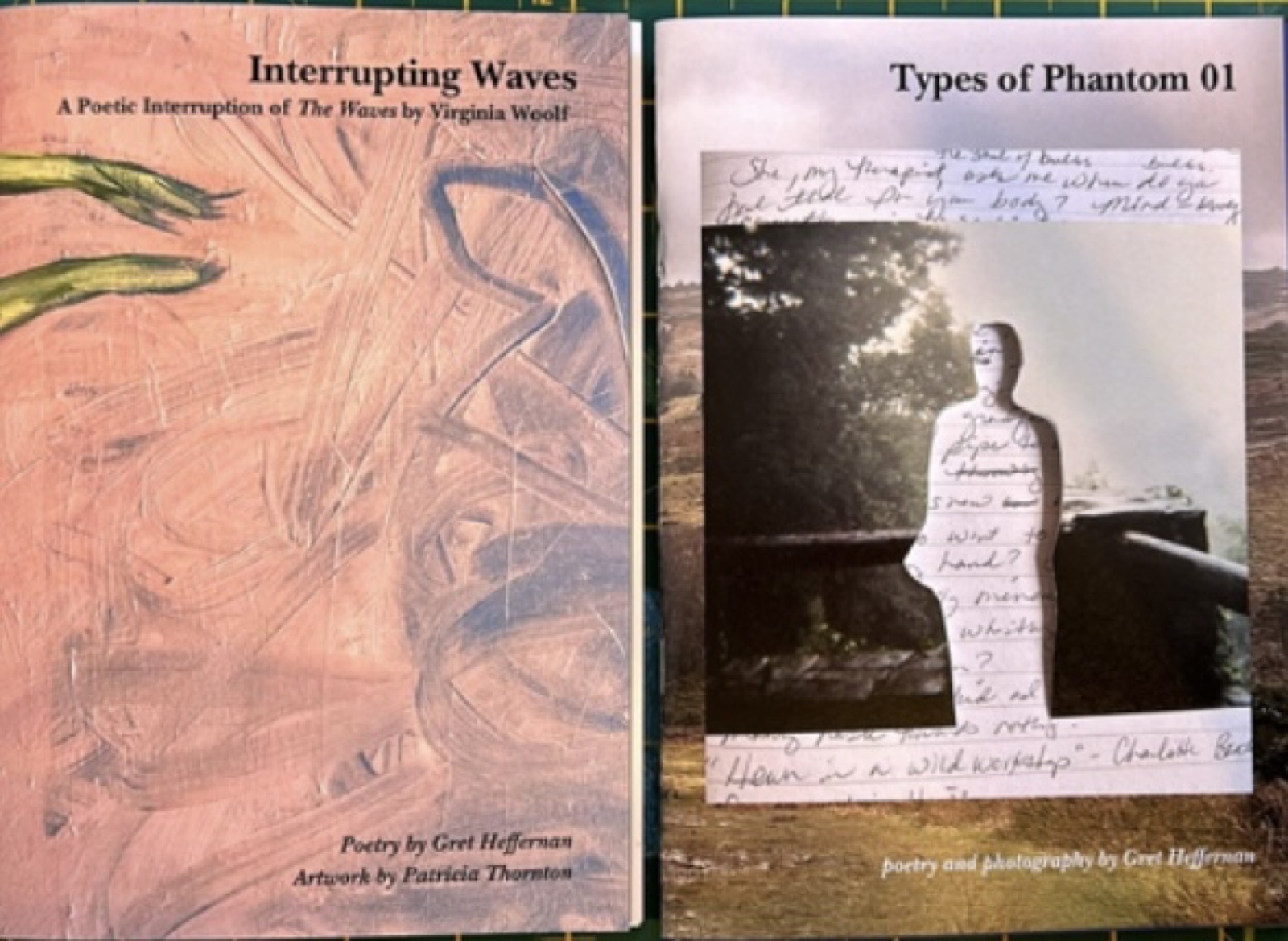 Interrupting Waves collaborative zine covers